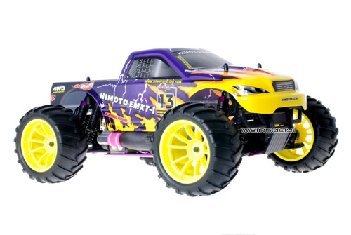 Himoto 1:10 Nitro Truck Purple Lightning
